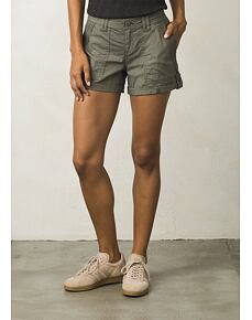 prAna Mari Short kraťasy, green jasper, dámské zelené kraťasy