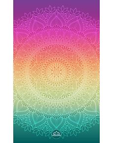 YOGGYS [CHAKRAS] malý ručník na jógu s čakrovým motivem