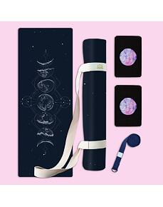 Set na jógu s designovou jogamatkou MOON PHASE