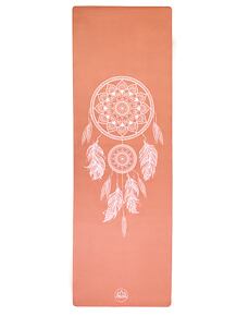 YOGGYS [DREAMCATCHER] zlatá designová jógová podložka, lapač snů