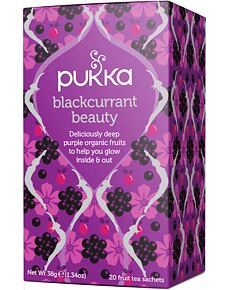 PUKKA čaj Blackcurrant Beauty BIO