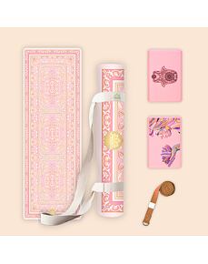 Set na jógu s designovou jógamatkou GOLDEN DREAM