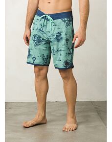 prAna High Seas Short kraťasy, green island punch, pánské kraťasy