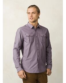 prAna Ascension košile, dark plum, pánská košile