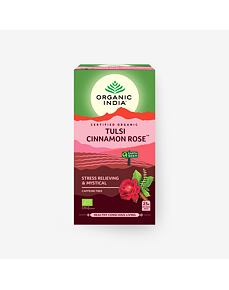 Tulsi Cinnamon Rose BIO, 25 sáčků