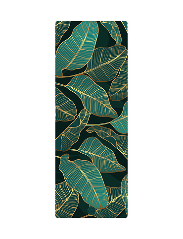 YOGGYS [EMERALD] designová podložka na jógu