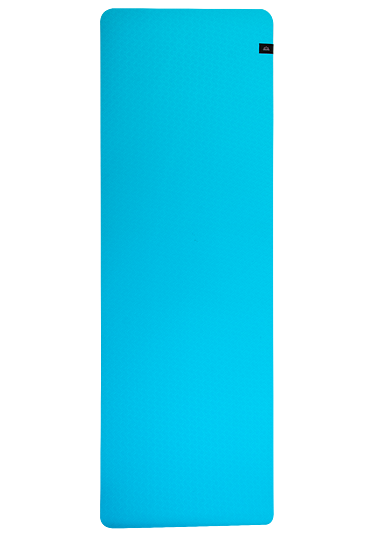 YOGGYS - jógová podložka, růžová/modrá 5 mm