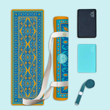 Set na jógu s designovou jógamatkou BEIRUT STREETS