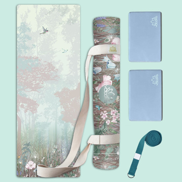 Set na jógu s profi jógamatkou ZASE V LESE