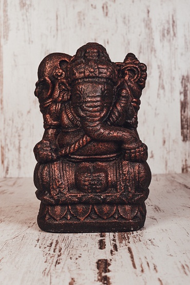 Socha GANESHA MĚDĚNÁ