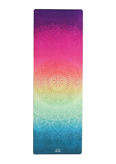 YOGGYS [CHAKRAS] designová cestovní jógová podložka čakry barevná