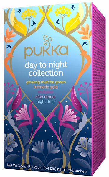 PUKKA čaj Day to Night BIO
