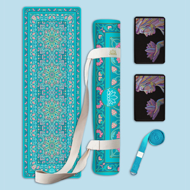 Set na jógu s designovou jógamatkou MARRAKESH