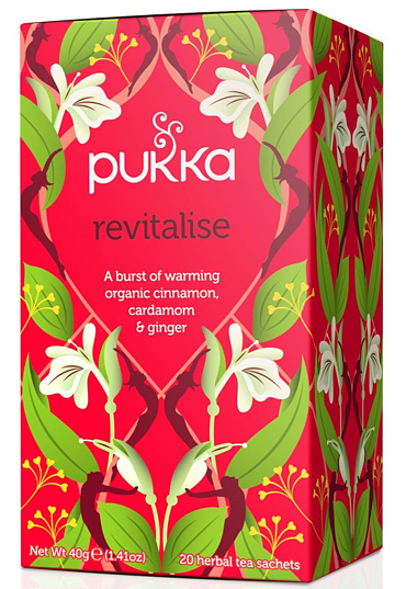 PUKKA čaj Revitalise BIO