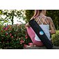 YOGGYS - YOGA BAG black, černá cestovní taška na jógamatku, černá taška na jógovou podložku 