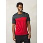 prAna Hardesty Colorblock triko, sunstar red