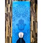 profesionální jógová podložka z přírodní gumy ALL YOGA MAT modrá HAMSA
