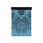 YOGGYS ALL YOGA MAT [HAMSA DARK BLUE] neklouzavá podložka na jógu
