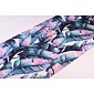 YOGGYS [TROPICAL ISLAND] barevná designová jógová podložka s tropickým motivem 