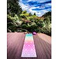 YOGGYS [BLOOMING FLOWER] barevná designová jógová podložka se vzorem
