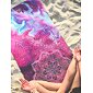 YOGGYS [MANDALAMOTION] fialová/růžová designová jógová podložka s mandalou 