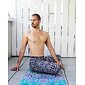 YOGGYS [SUCCULENT MANDALA] zelená designová jógová podložka s mandalou