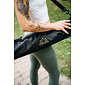 YOGGYS - YOGA BAG black, černá cestovní taška na jógamatku, černá taška na jógovou podložku 