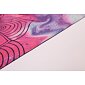 YOGGYS [MANDALAMOTION] růžová/fialová designová jógová podložka s mandalou