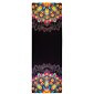 YOGGYS [VINTAGE MANDALA] černá designová jógová podložka s mandalou