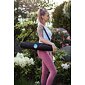 YOGGYS - YOGA BAG black, černá cestovní taška na jógamatku, černá taška na jógovou podložku 