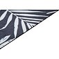  YOGGYS [TROPICAL VISION] černá/bílá designová jógová podložka