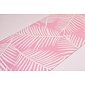 YOGGYS [PINK TROPICAL] růžová designová jógová podložka s tropickým motivem 