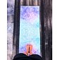 YOGGYS [FROZEN MANDALA] fialová designová jógová podložka s mandalou 